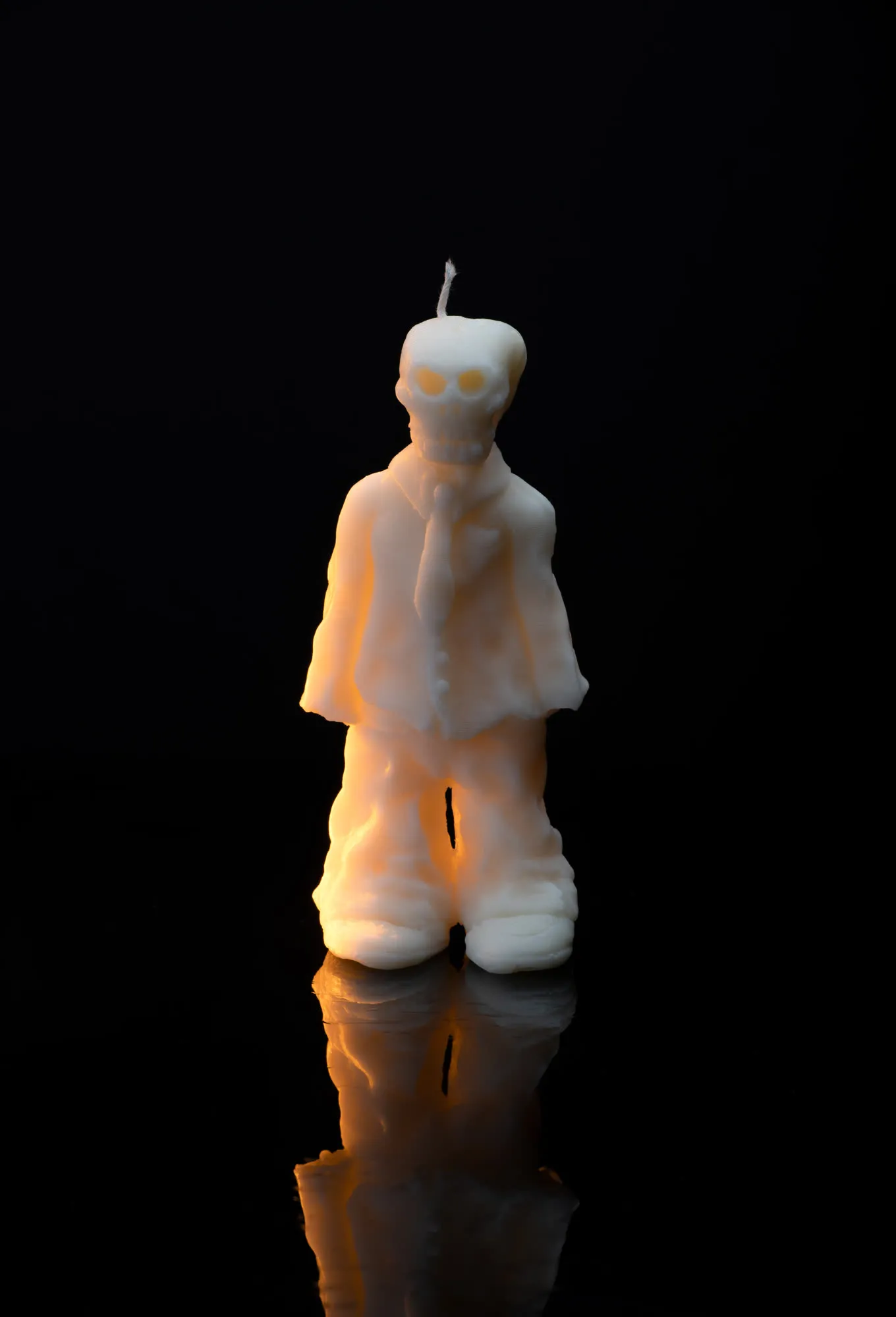 Sculptural candle one