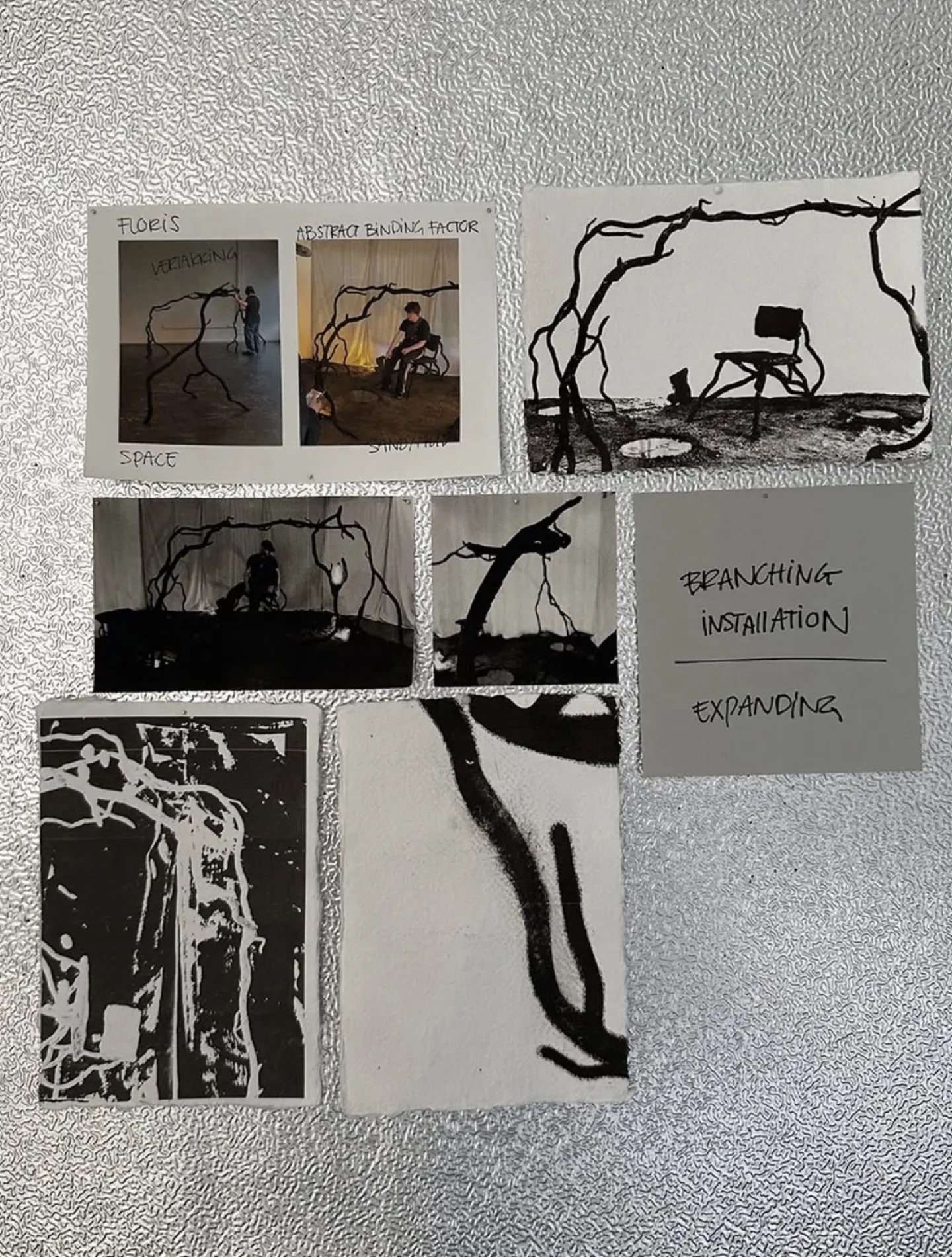 Process board of branch installation studies