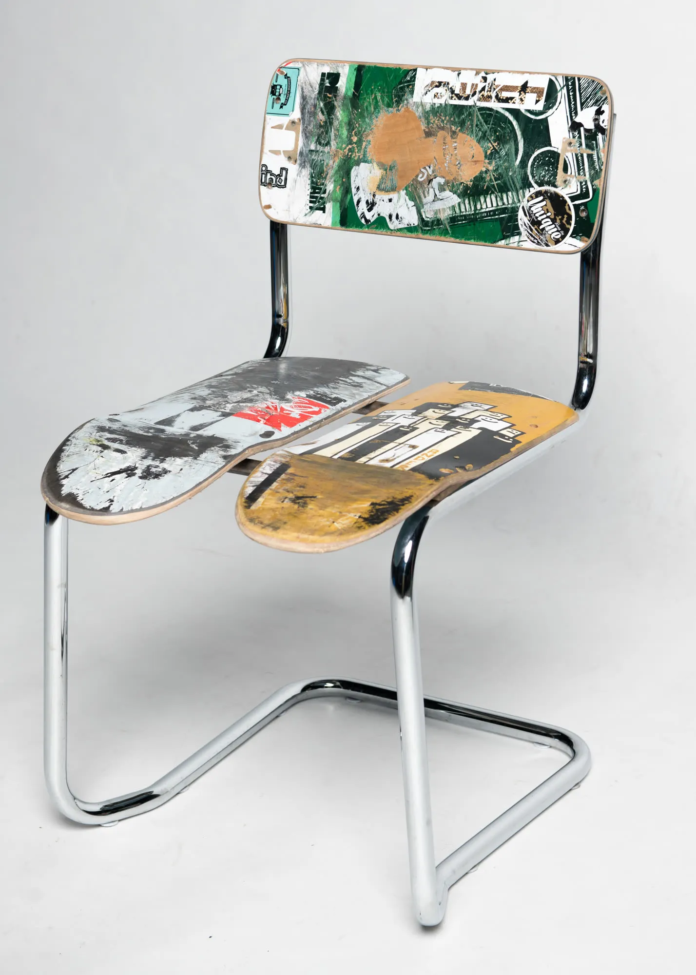 Skate chair studio detail